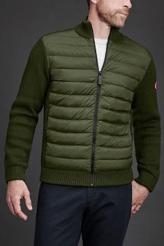 Chamarras Canada Goose Hombre México - HyBridge Prendas De Punto Verdes KP6301257